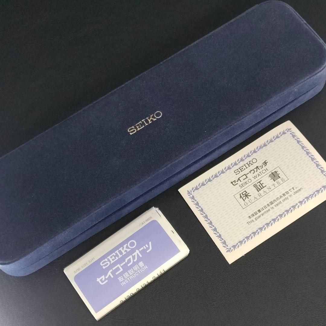 808-14 美品 SEIKO セイコー EXCELINE エクセリーヌ ゴールド ブラック