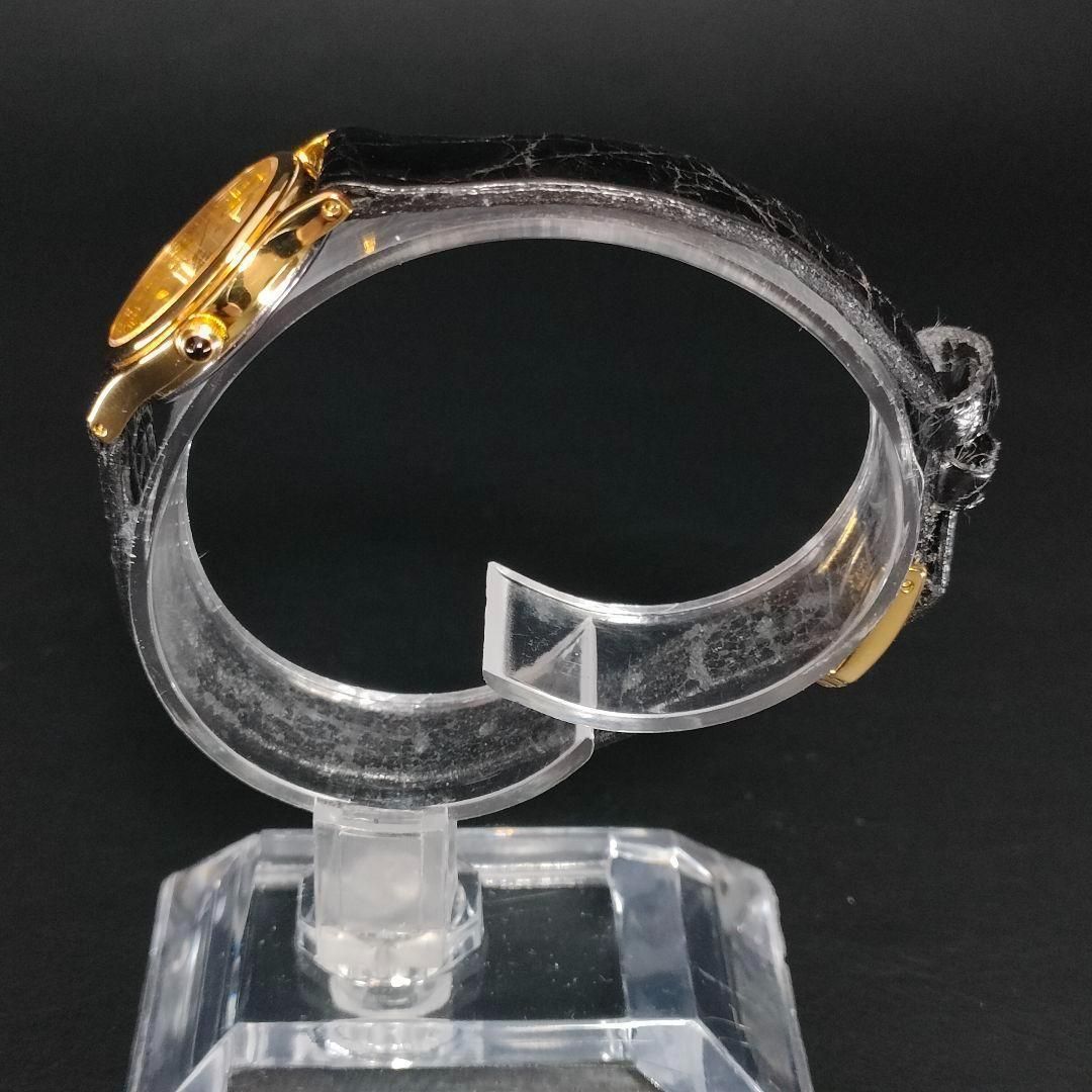 808-14 美品 SEIKO セイコー EXCELINE エクセリーヌ ゴールド ブラック