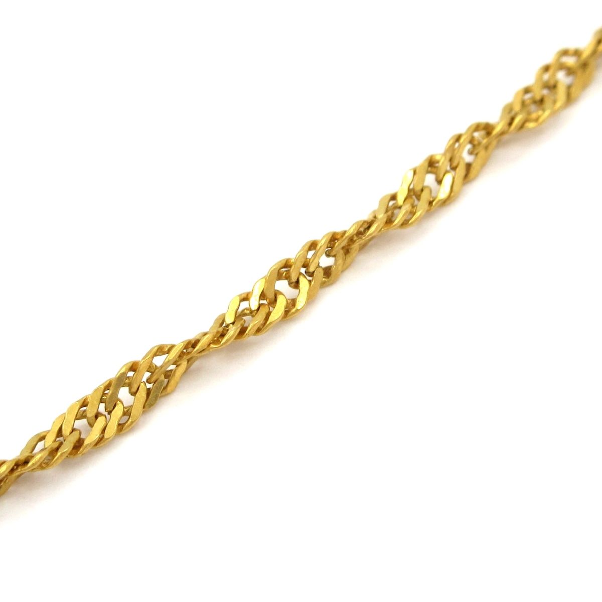 品質が完璧、値段が激安 ！ Unbranded ノーブランド ネックレス K18YG 総重量 4.2g 歓喜の