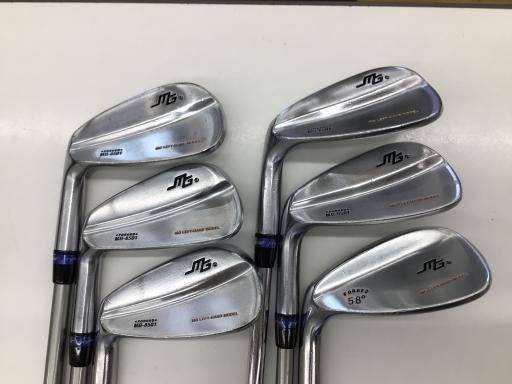 三浦技研 MB-8501 10S レフティ アイアンセット IR リシャフト フレックスその他 メンズ 男性用 左利き レフティ 左用 Cランク ゴルフクラブ