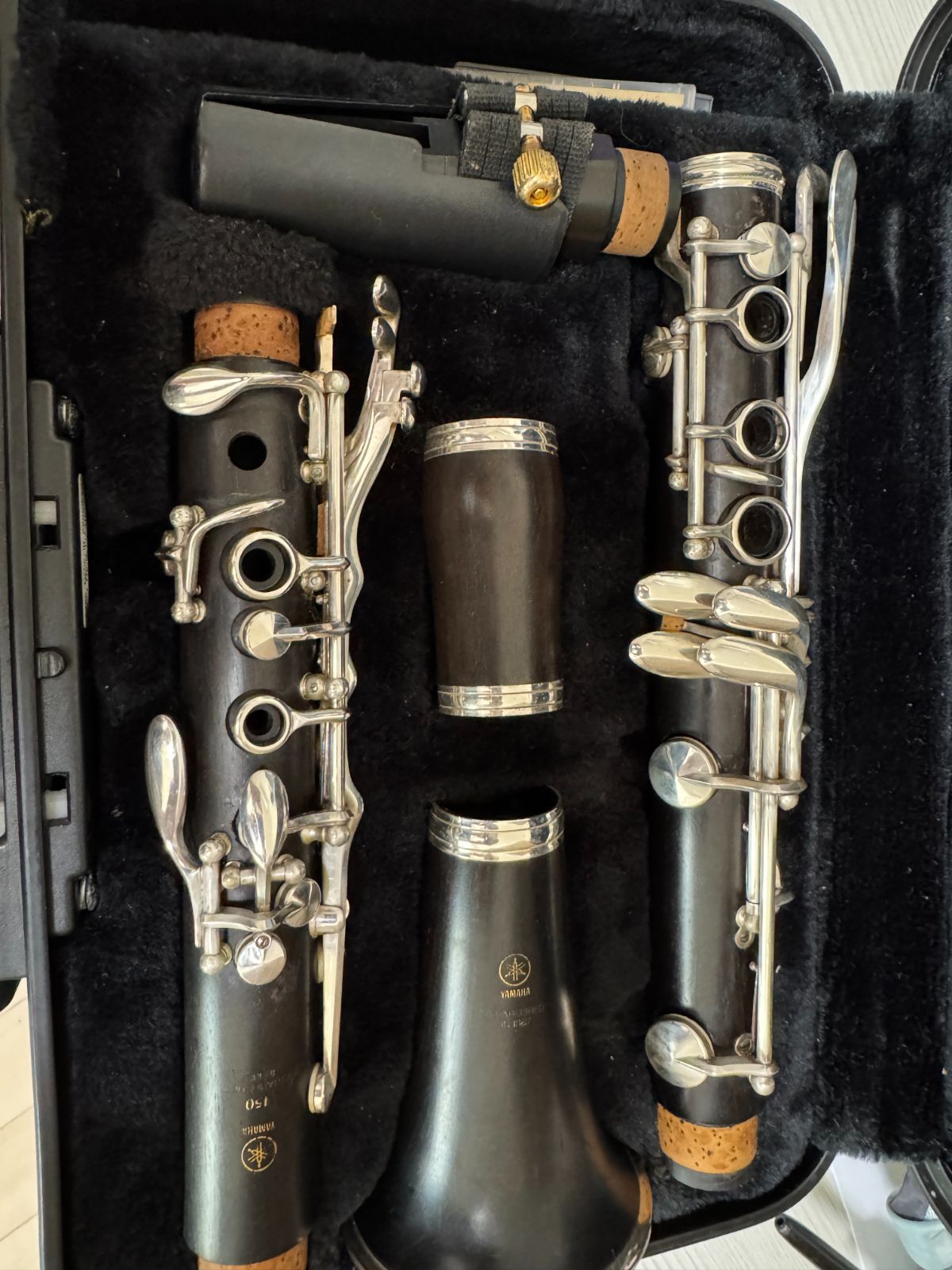 YAMAHA YCL-450 クラリネット 木製 ケース付 5RVマウスピース 動作品