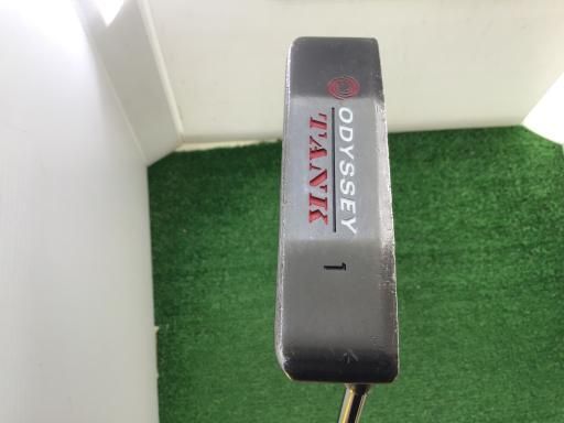 オデッセイ TANK 1 34インチ パター PT スチール フレックスその他 メンズ 男性用 右利き 右用 Dランク ゴルフクラブ