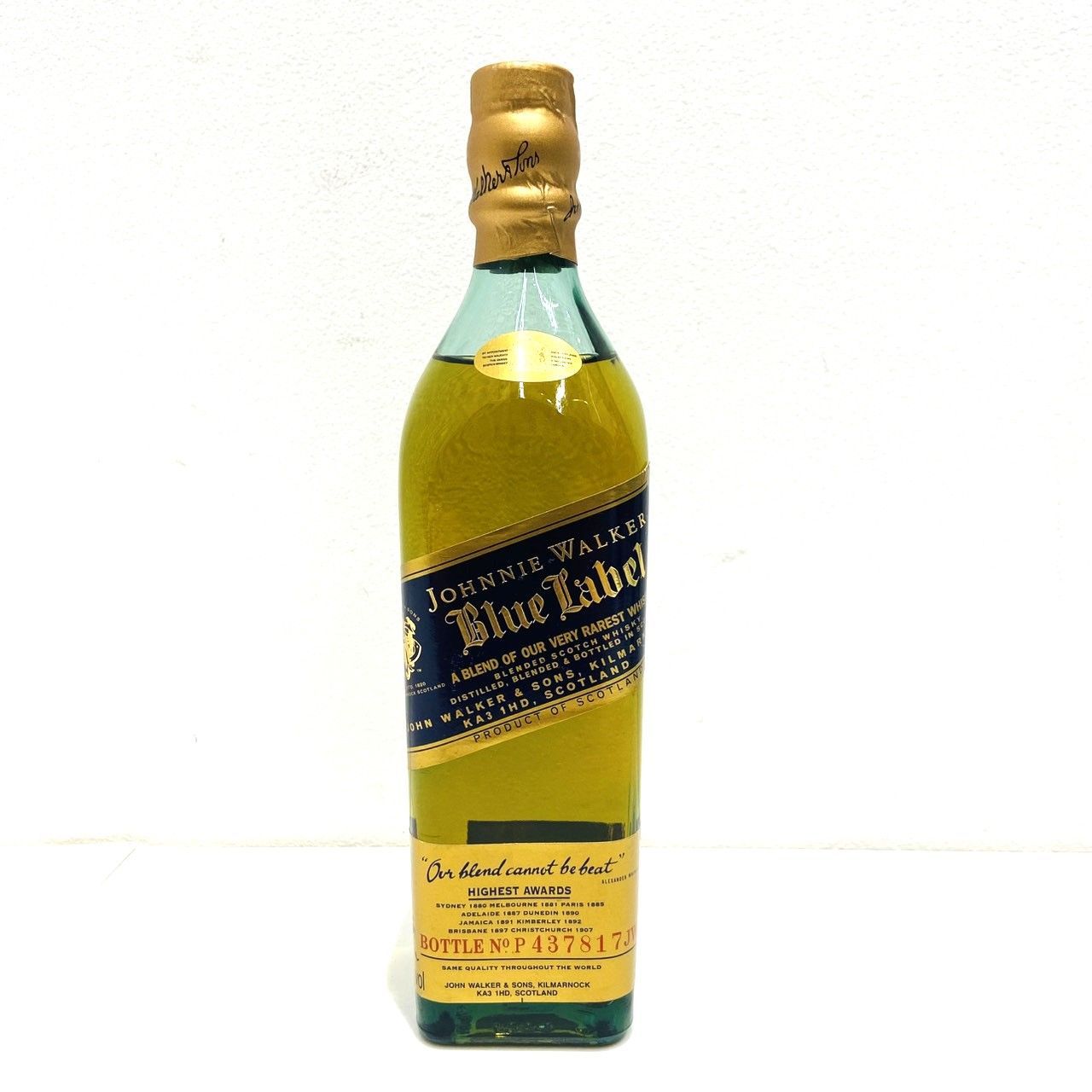 ジョニーウォーカー ブルーラベル ミニ 200ml 古酒 - メルカリ