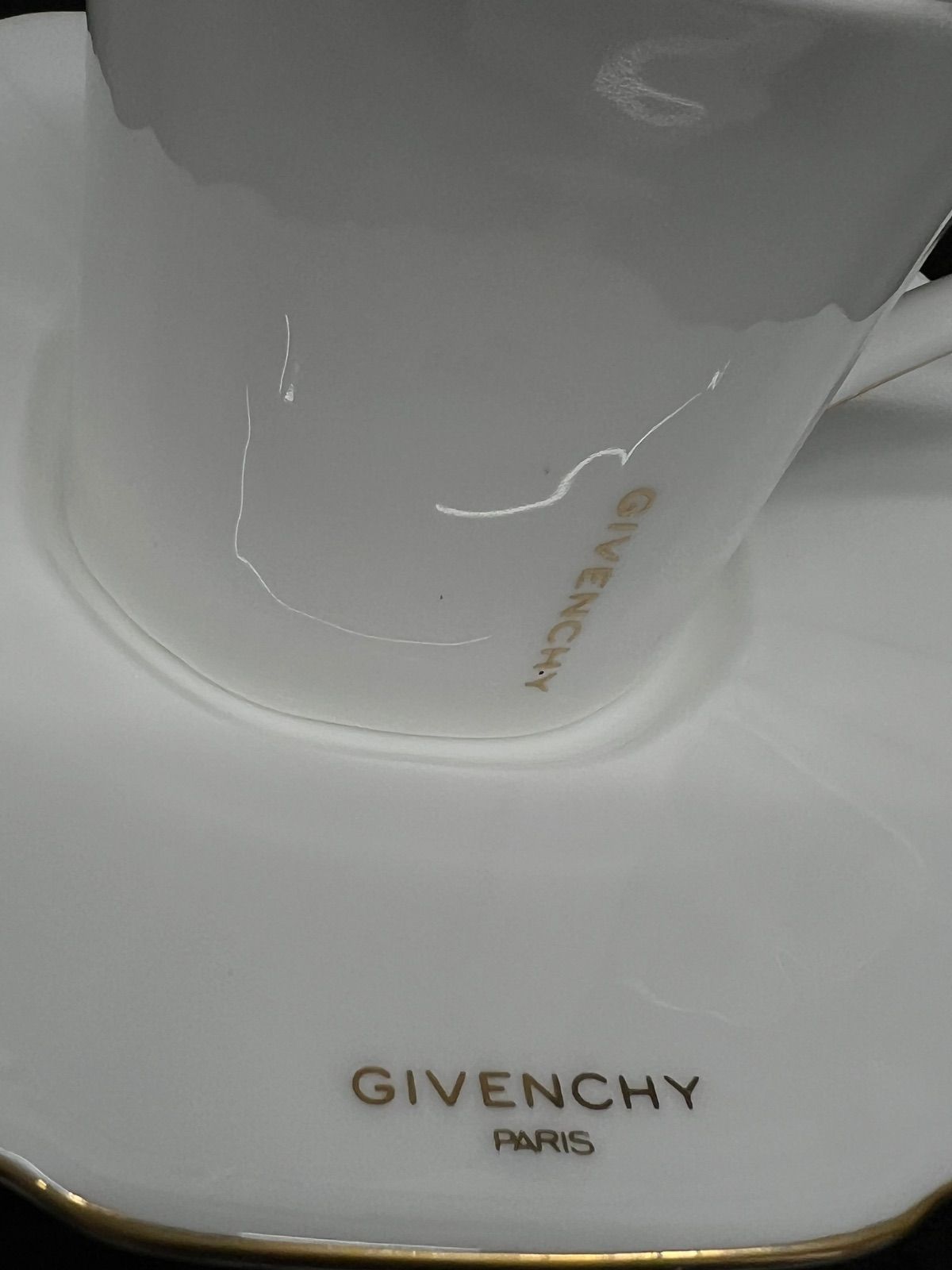 カップ-ソーサー GIVENCHY ティーカップ ジバンシー 2客 WWW_OPDRERGINERDOGAN_COM