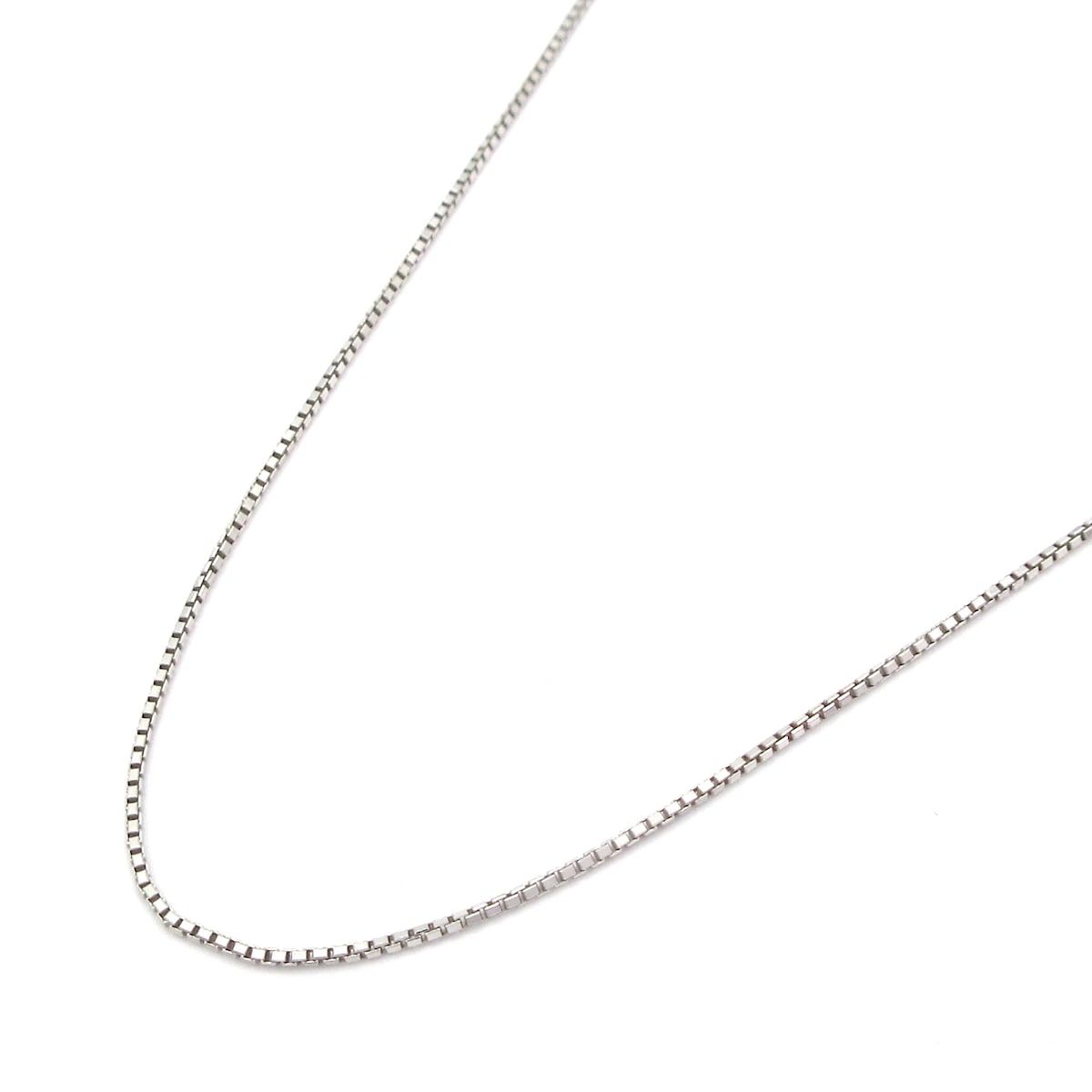 Unbranded ノーブランド ネックレス K18WG 総重量 2.2g