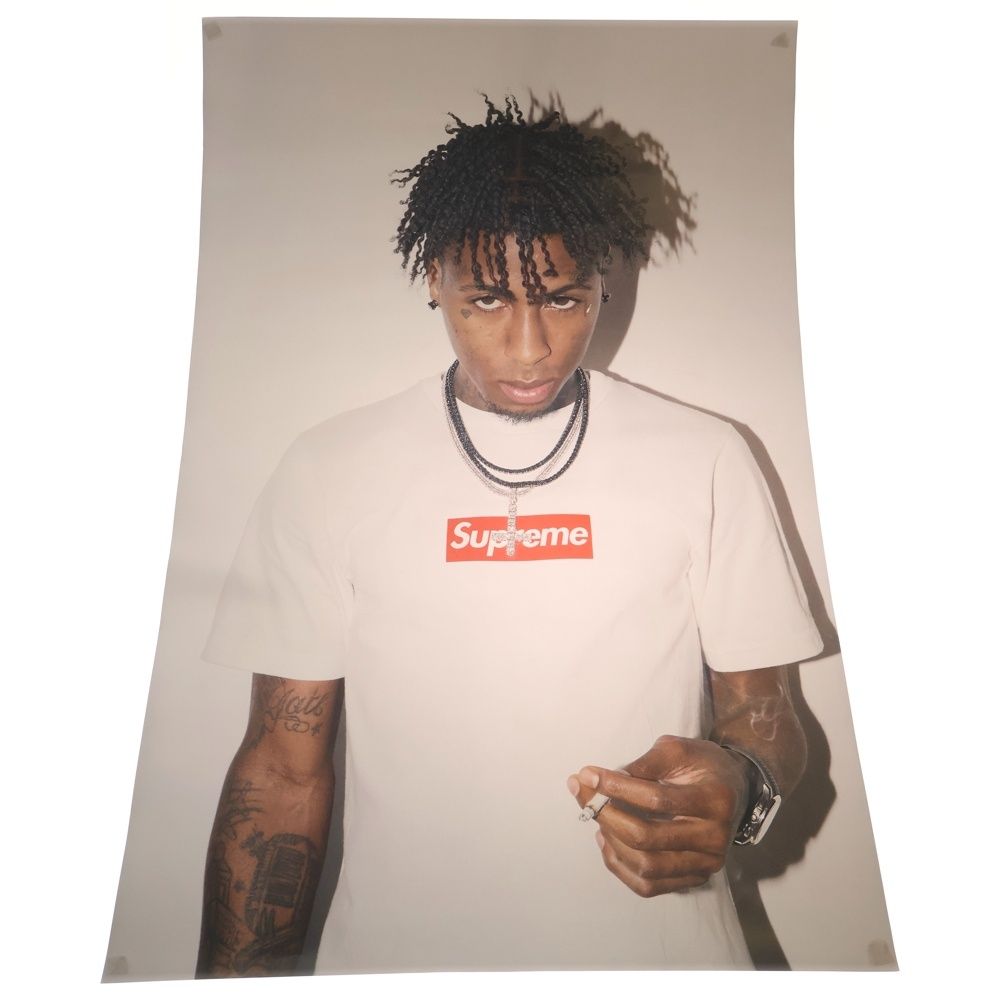 SUPREME シュプリーム 23AW × NBA Youngboy Poster Box Tee NBA ヤングボーイ フォト ポスター マルチ
