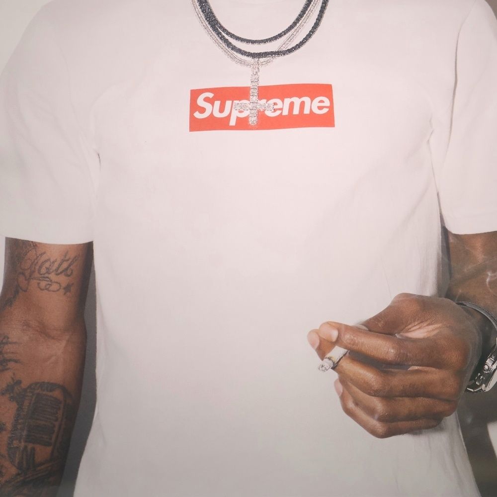 SUPREME (シュプリーム) 23AW × NBA Youngboy Poster Box Tee NBA