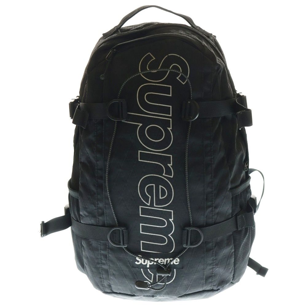 SUPREME 18AW Backpack リュック　ジャンク SUPREME (シュプリーム) 18AW Backpack ロゴ プリント バックパック