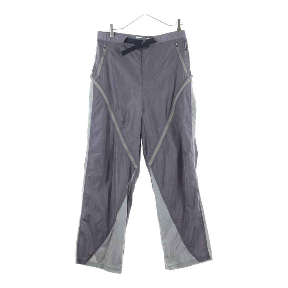 WIZZARD ウィザード 25SS ZIPPER WIND PANTS ジップ ワイド ナイロンパンツ ブラウン W25SS-PA040