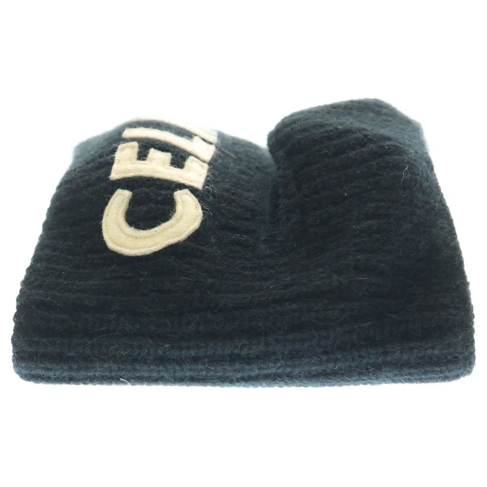 CELINE (セリーヌ) Knit Skumask ニット スキーマスク ロゴ エンブロイ