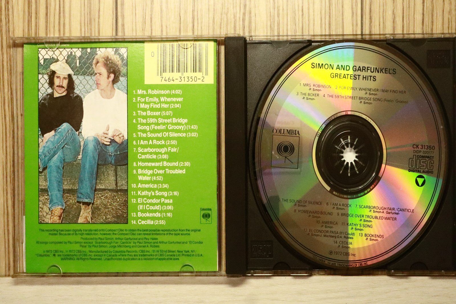 中古CD☆サイモン&ガーファンクル/Simon & Garfunkel□ Greatest Hits