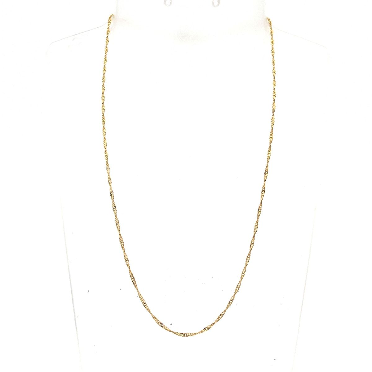 Unbranded ノーブランド ネックレス K 18 YG 総重量 2 6 g