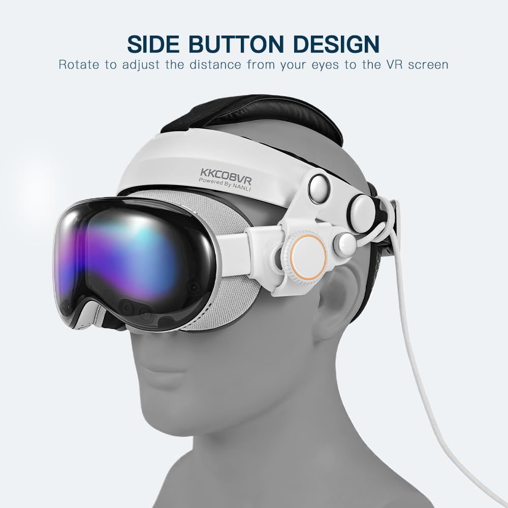 kkcobvr VP 1 Haloヘッドストラップ Vision Pro VRヘッドセット対応