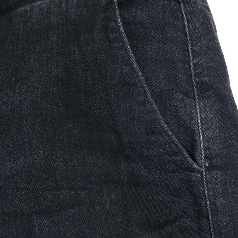 JULIUS (ユリウス) 14SS アークド デニム クロップド サルエルパンツ