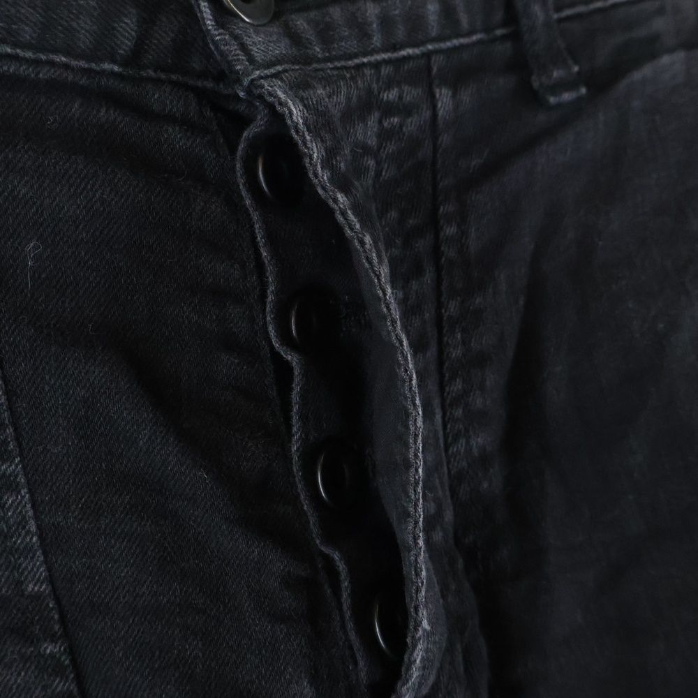 JULIUS (ユリウス) 14SS アークド デニム クロップド サルエルパンツ