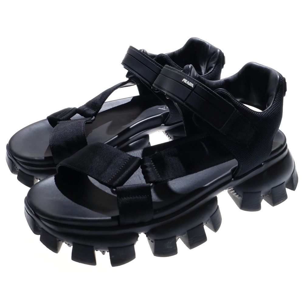 PRADA プラダ CLOUDBUST THUNDER クラウドバストサンダー サンダル ブラック 2X3056
