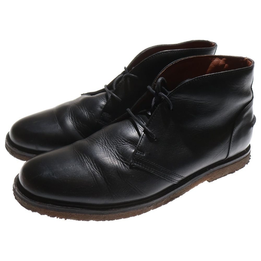 ポロ ラルフローレン チャッカブーツ ブーツ 黒 ブラック 7 25.5 ポロ ラルフローレン チャッカブーツ ブーツ 黒 ブラック 7 25.5