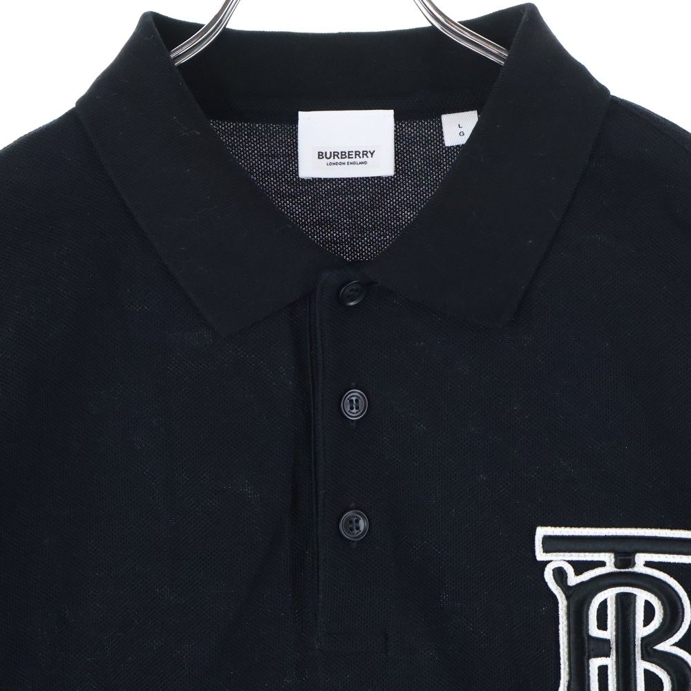 ロゴ刺繍 半袖ポロシャツ