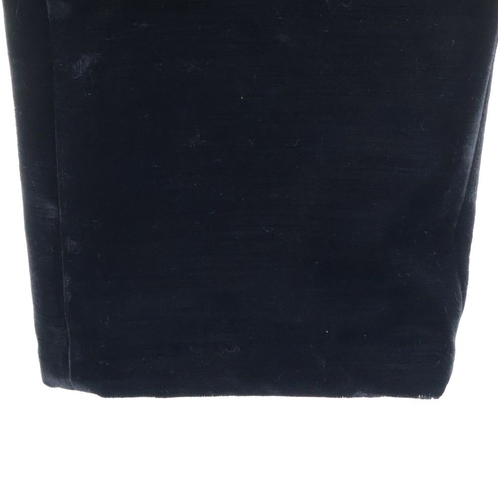 SAINT LAURENT PARIS サンローランパリ ベルベット ロング パンツ ブラック 530732 Y098T WWW_MERCADOAVALIA_COM_BR