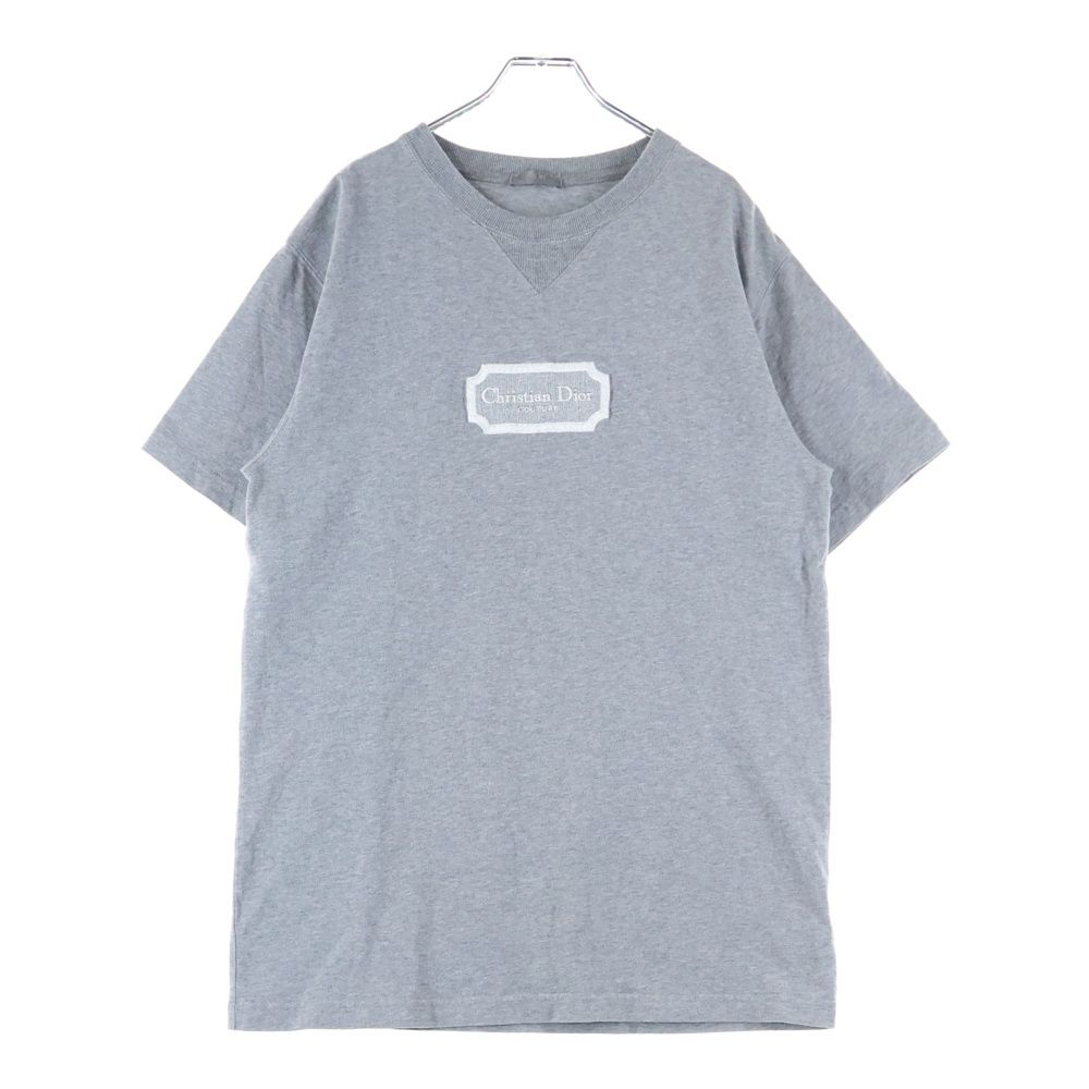 Dior プリントTシャツ グレー　半袖 Christian Dior (クリスチャンディオール) 22AW ロゴエンブロイダリー