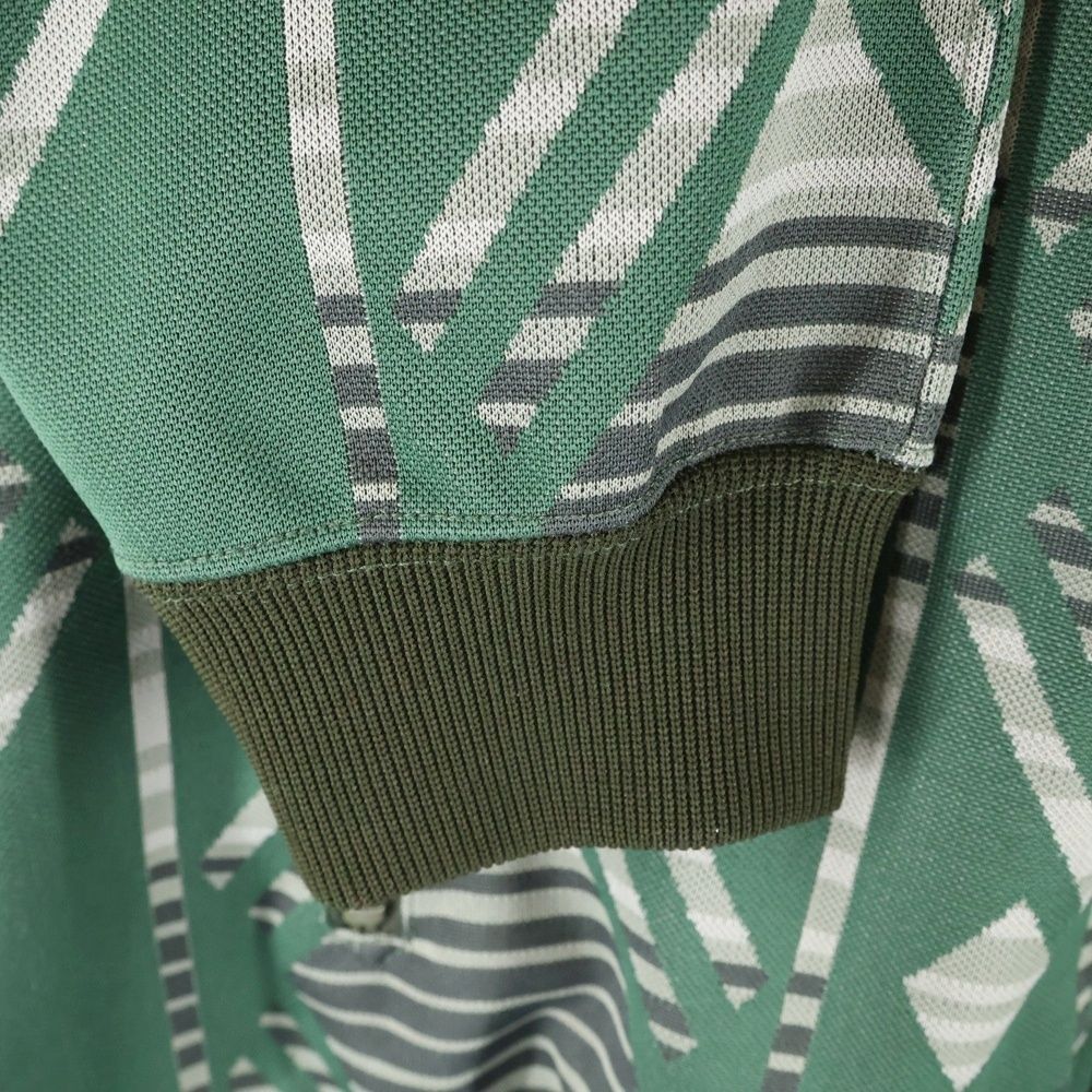 Needles ニードルス ロゴ刺繍 トラックジャケット グリーン NS242 Needles (ニードルス) ロゴ刺繍 トラックジャケット グリーン NS242