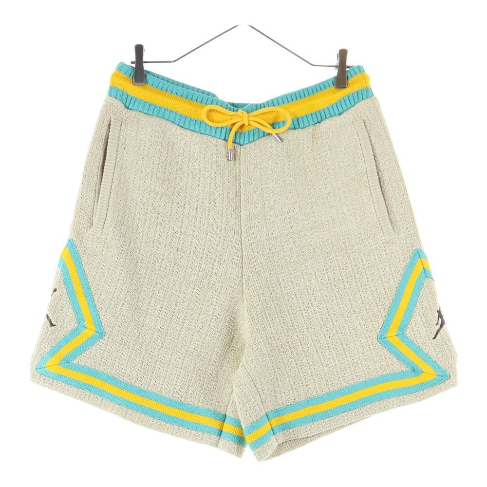 JORDAN BRAND ジョーダンブランド ロゴ刺繍 アクリルハーフパンツ ベージュ FD4242-237