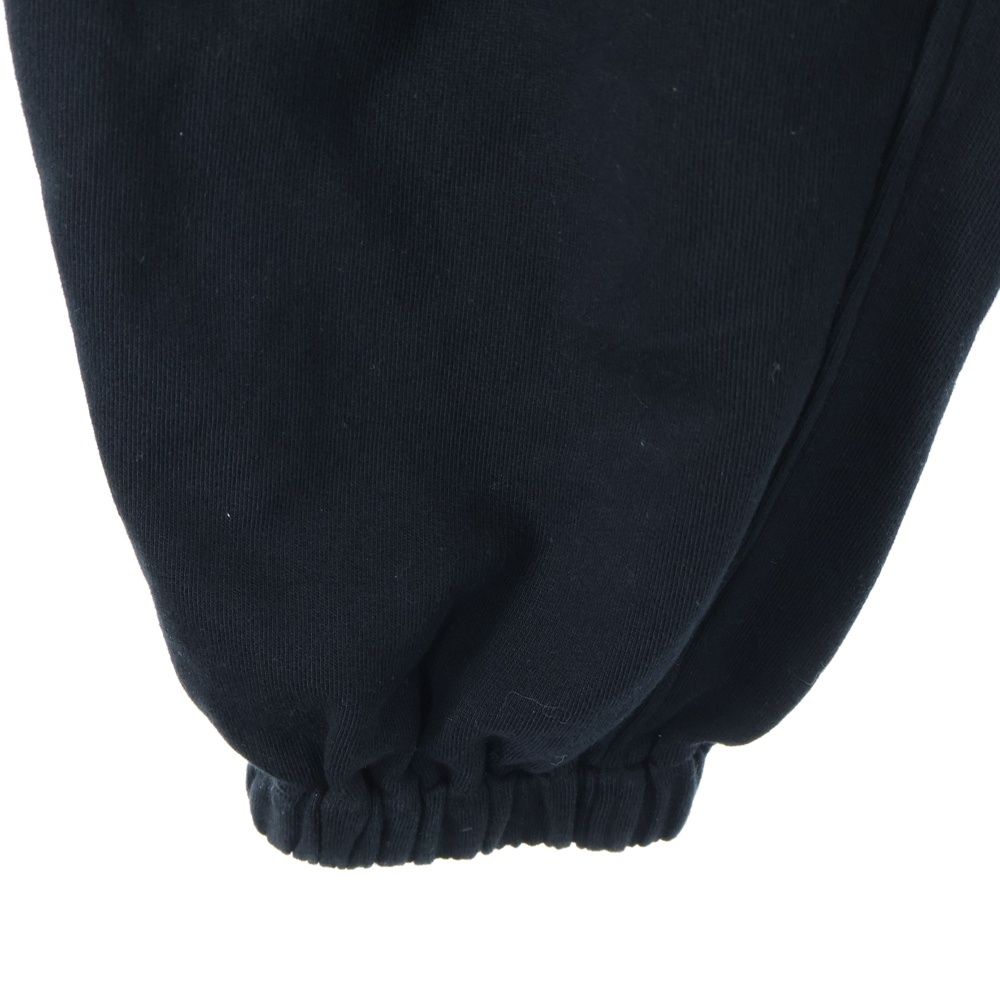 空気感のある PRADA プラダ ウエストロゴ スウェットパンツ ジョガーパンツ ブラック 132379 S221 10FI