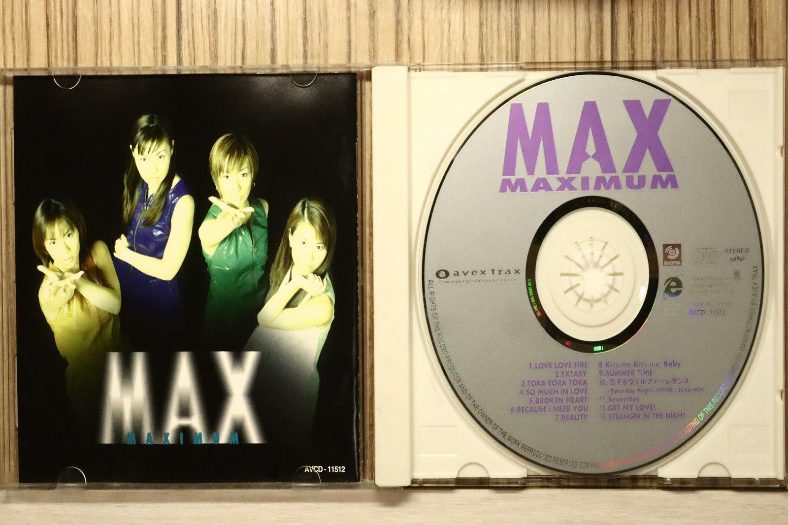 国内盤CD☆MAX/MAX□ MAXIMUM 【AVCD11512/4988064115129】U72340