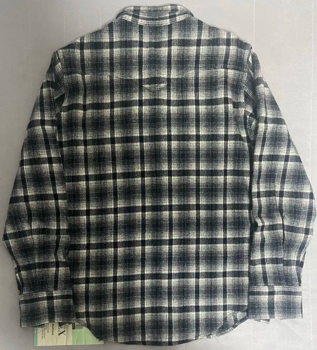 Saint Laurent エディシーズン ブラック ウール シャツ L