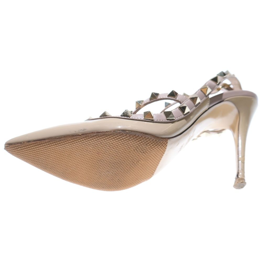 VALENTINO (ヴァレンティノ) ロックスタッズ ヒール パテントレザー