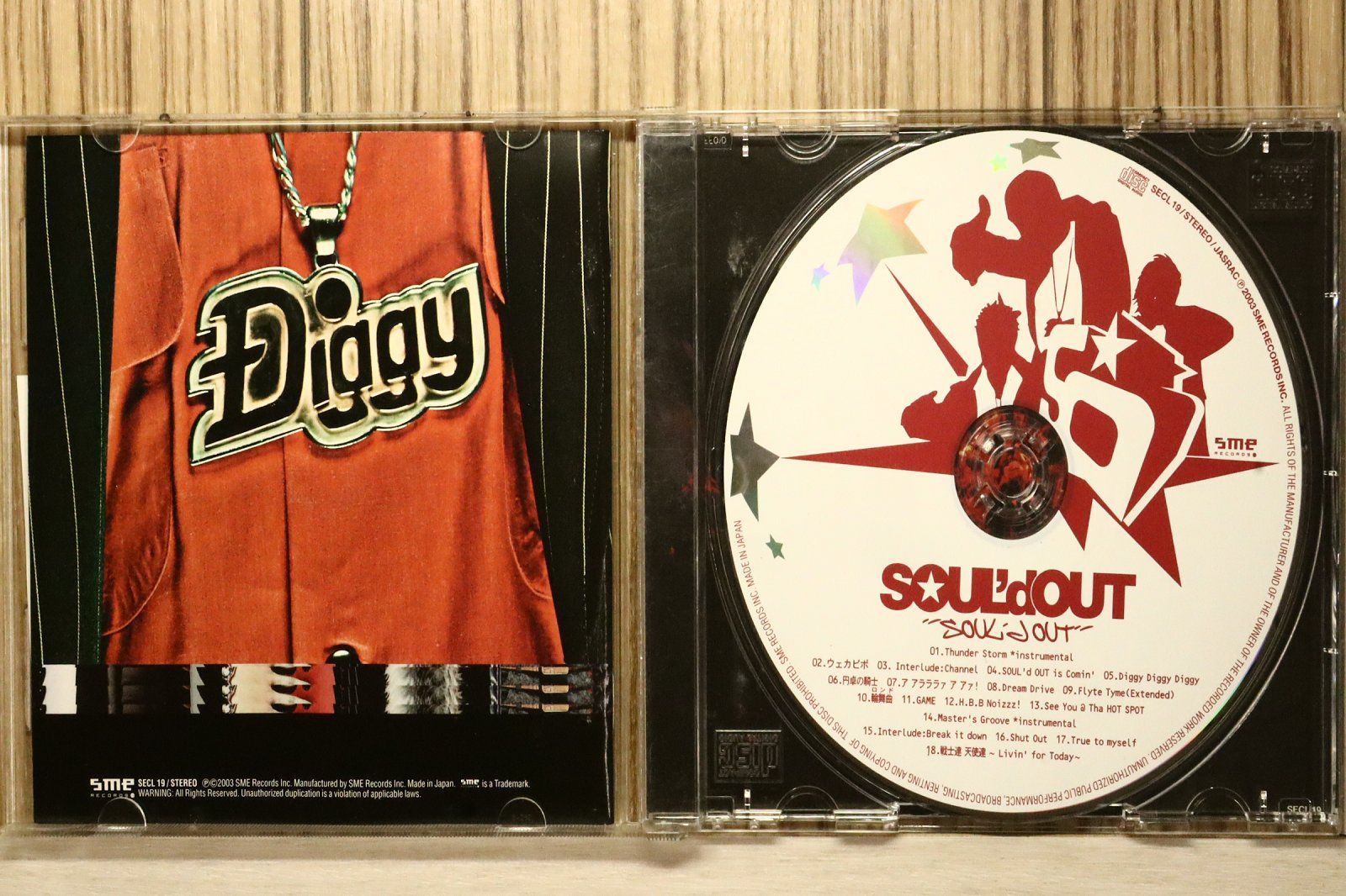国内盤CD☆ソウルド・アウト/SOUL'd OUT□ SOUL'd OUT 【SECL19