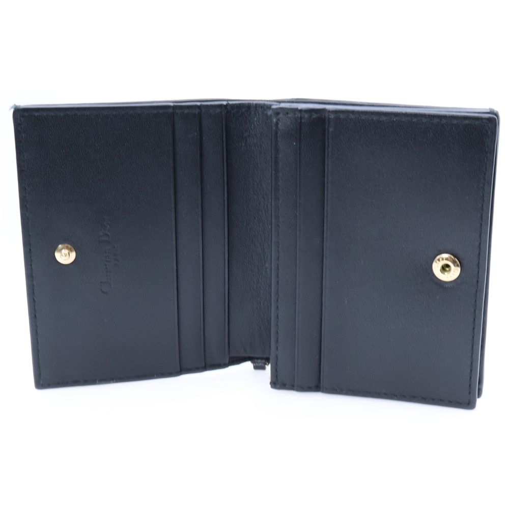 Christian Dior (クリスチャンディオール) カナージュ 二つ折り財布