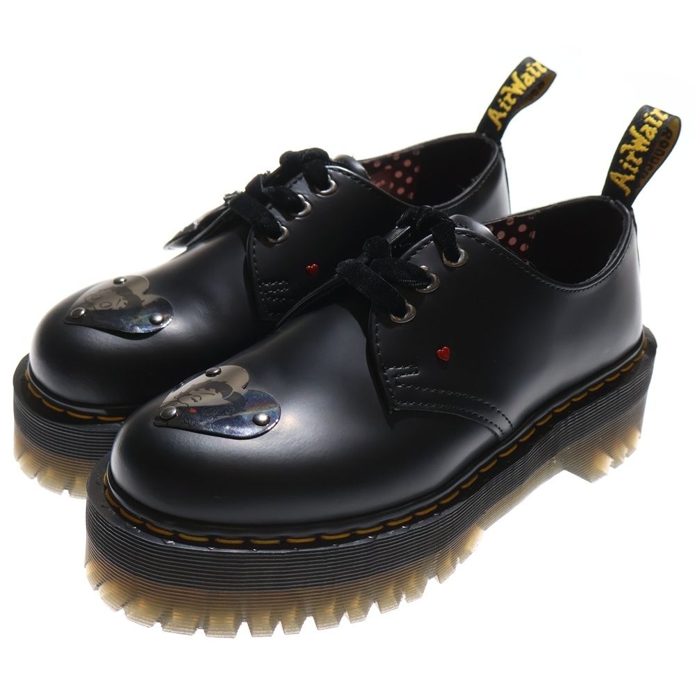 Dr.Martens ドクターマーチン 1461 QUAD BETTY BOOP クアッド ベティ ブープ 3ホール レザー シューズ ブラック レディース