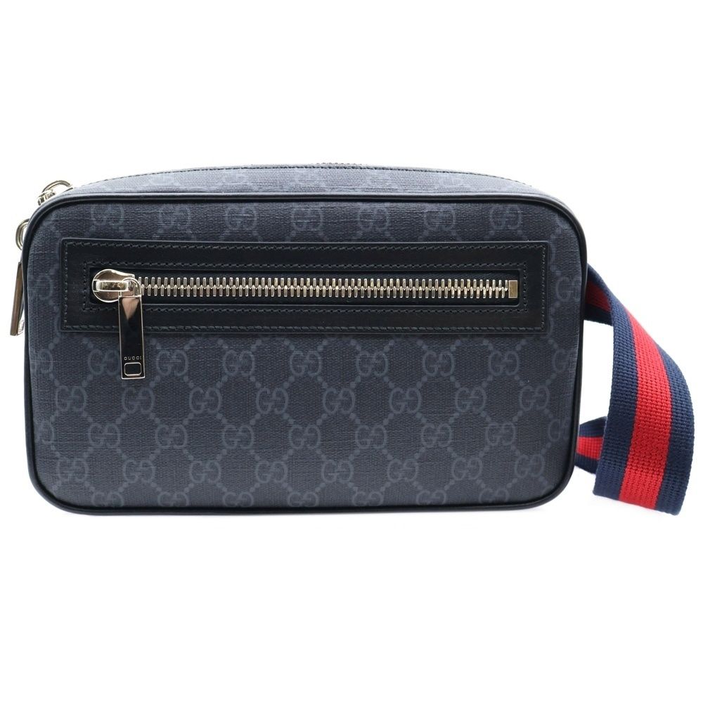 GUCCI グッチ GGスプリーム キャンバス スモール ベルトバッグ ブラック 792094 FADJM