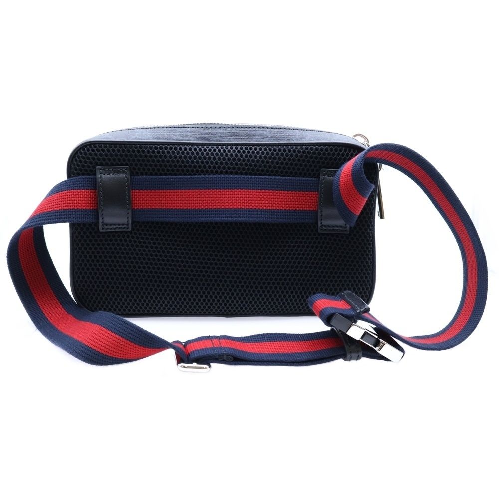 GUCCI グッチ GGスプリーム キャンバス スモール ベルトバッグ ブラック 792094 FADJM