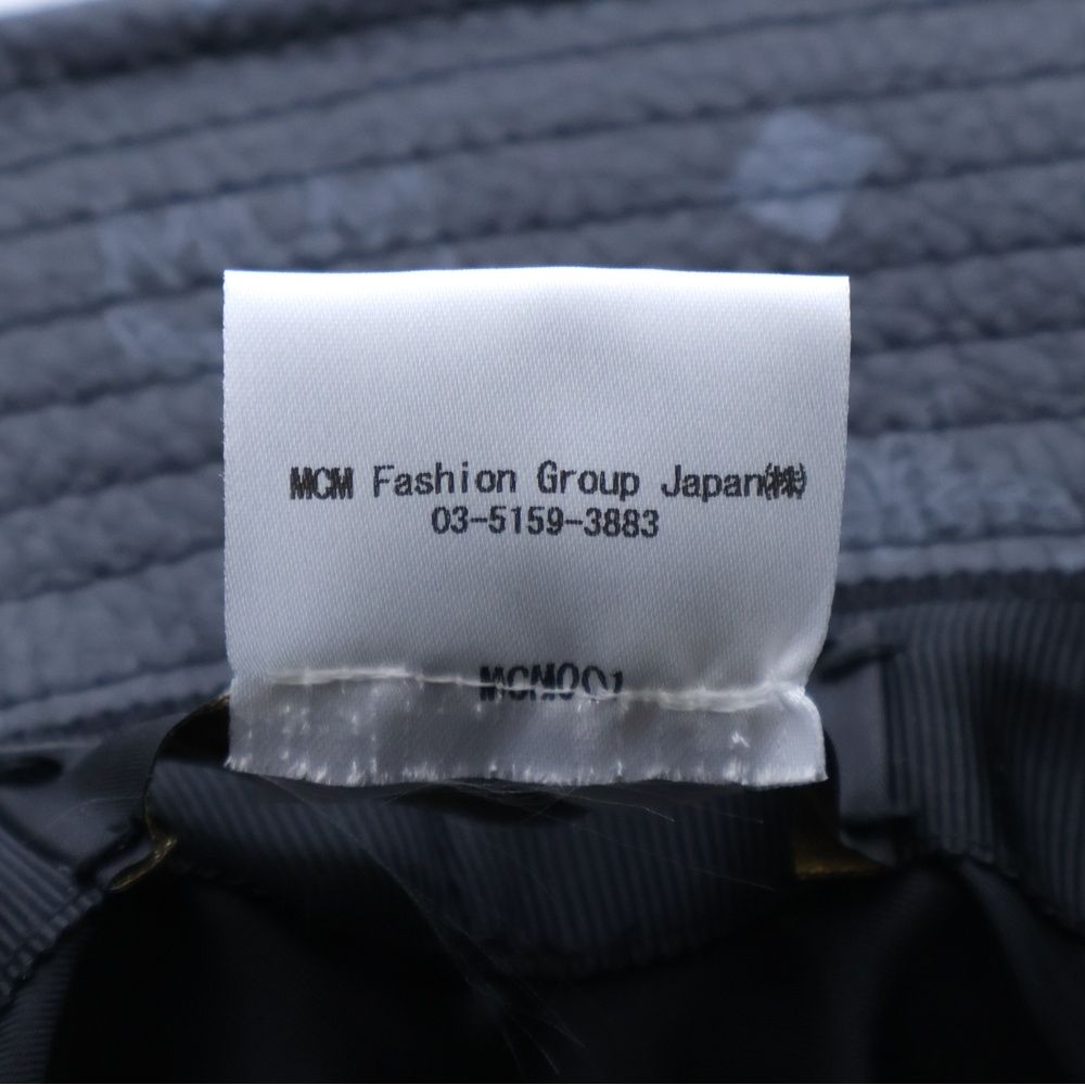 MCM (エム シー エム) MCMデザイン ヴィセトス PVCバケットハット 帽子