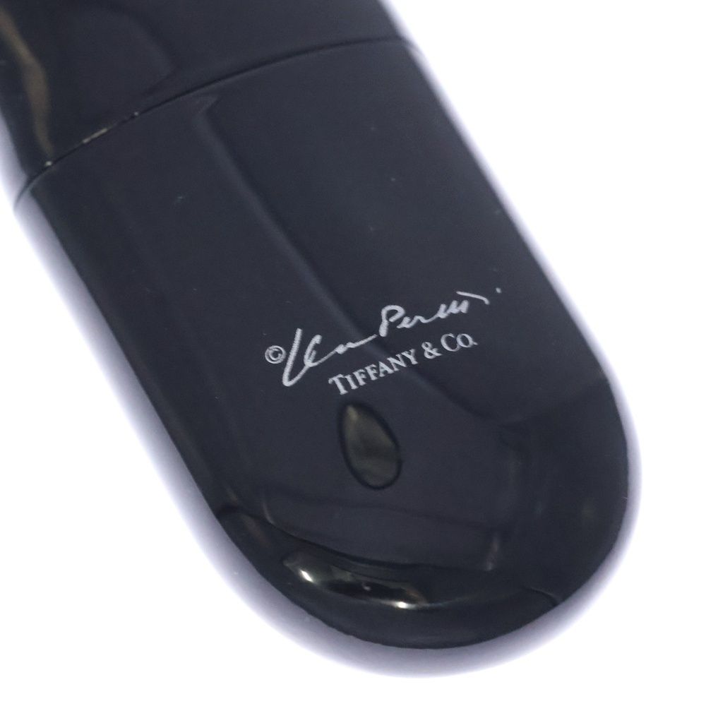 魅惑を秘めた TIFFANY - Co. ティファニー エルサペレッティ ビーン オイルライター ブラック 状態良好