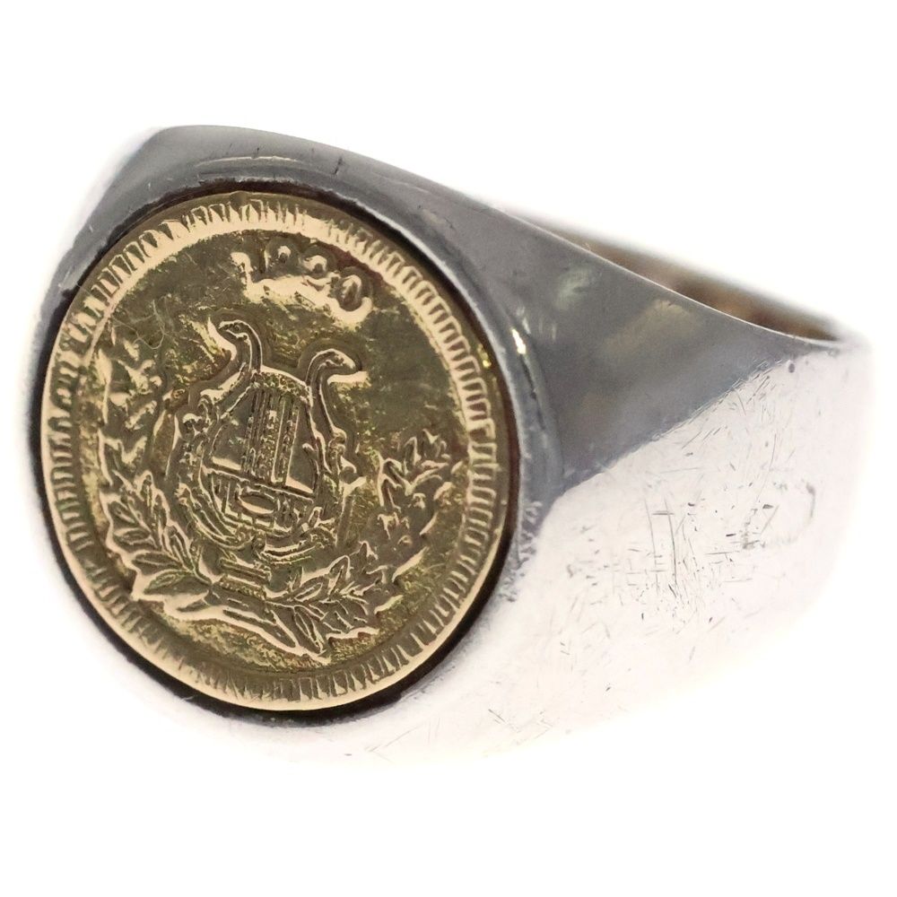 Sympathy of Soul シンパシーオブソウル K18 グッドラックコイン リング 指輪 シルバー