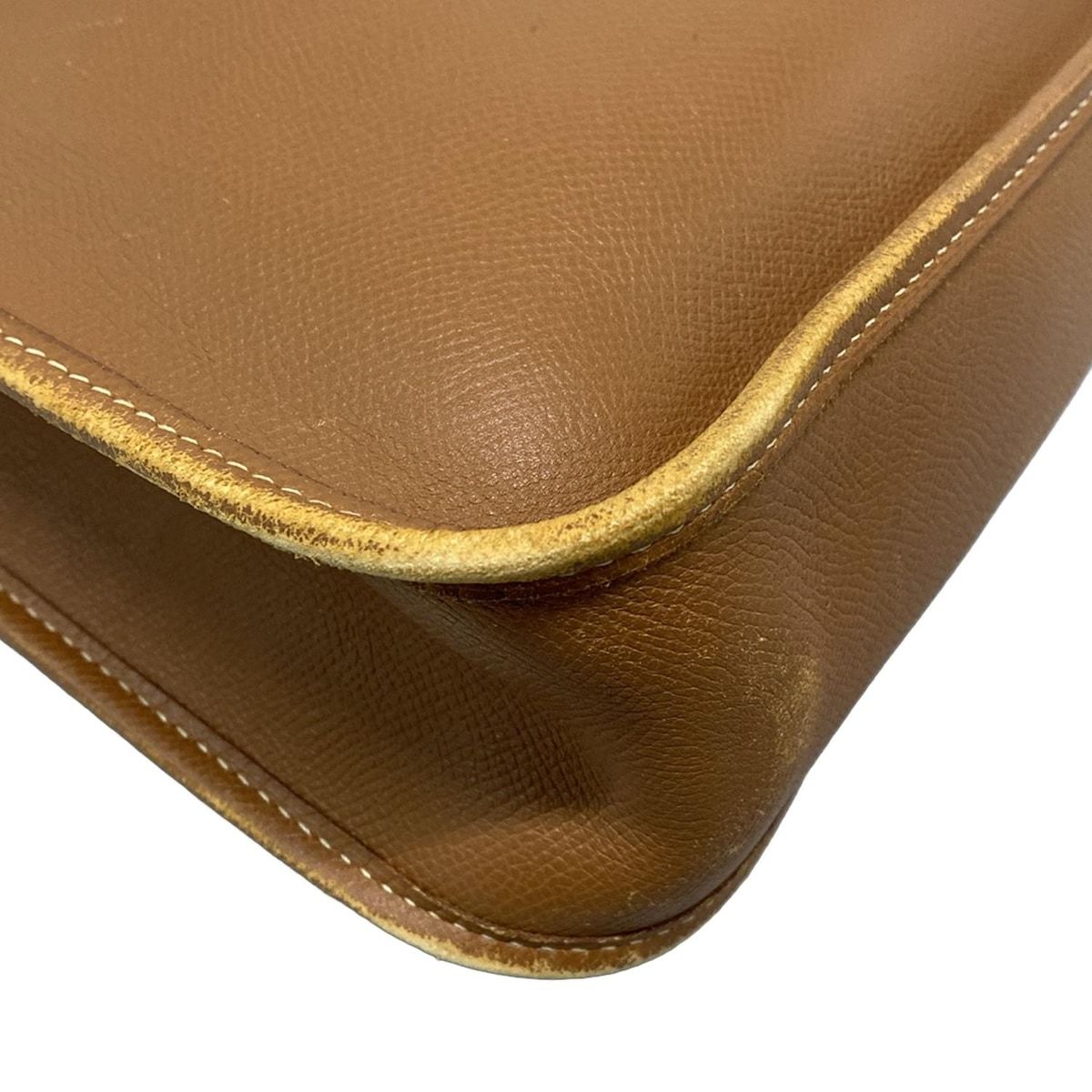 HERMES(エルメス) ショルダーバッグ ヴェスパPM ブラウン ゴールド金具