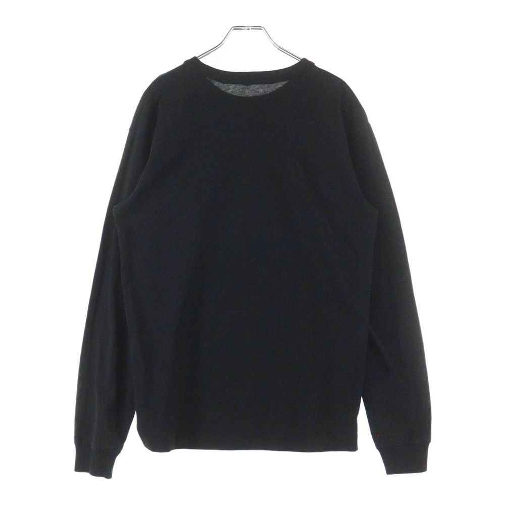 alexander wang 長袖トップス UNISEX LONG SLEEVE TEE IN HIGH TWIST JERSEY in BLACK | alexanderwang®