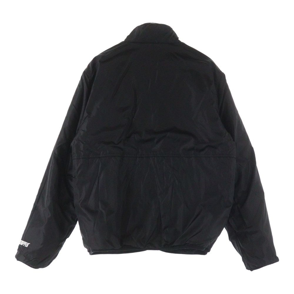 ジャケット・アウター 2018AW Supreme Reversible Fleece Jacket Supreme Reversible Logo Fleece Jacket Black Men's - FW18 - US