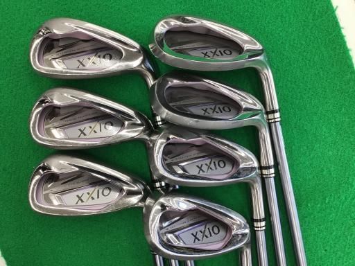 ダンロップ XXIO 2012 8S ピンク レディース アイアンセット IR XXIO MP700L アイアン ピンク フレックスA レディース 女性用 右利き 右用 Dランク ゴルフクラブ