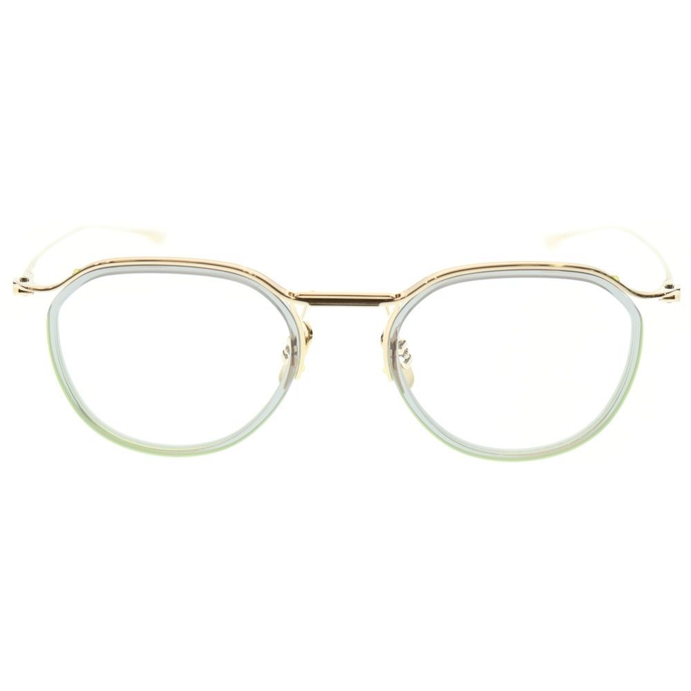 DITA ディータ SHEMA-TWO クリアフレーム アイウェア 眼鏡 ゴールド DTX131-49-01