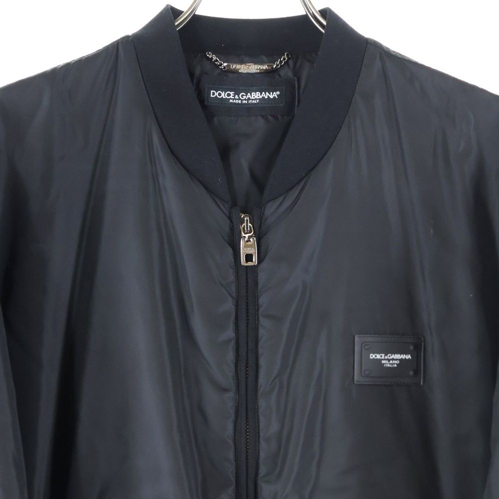 dolce&gabbana ナイロンボンバージャケット DOLCE&GABBANA DGVIB3ロゴプリントナイロン ボンバージャケット (Dolce