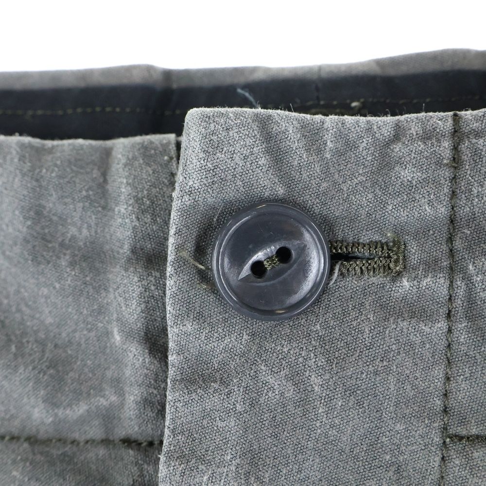 Ground Y (グラウンドワイ) コットン ワイド サルエルパンツ グレー GY  