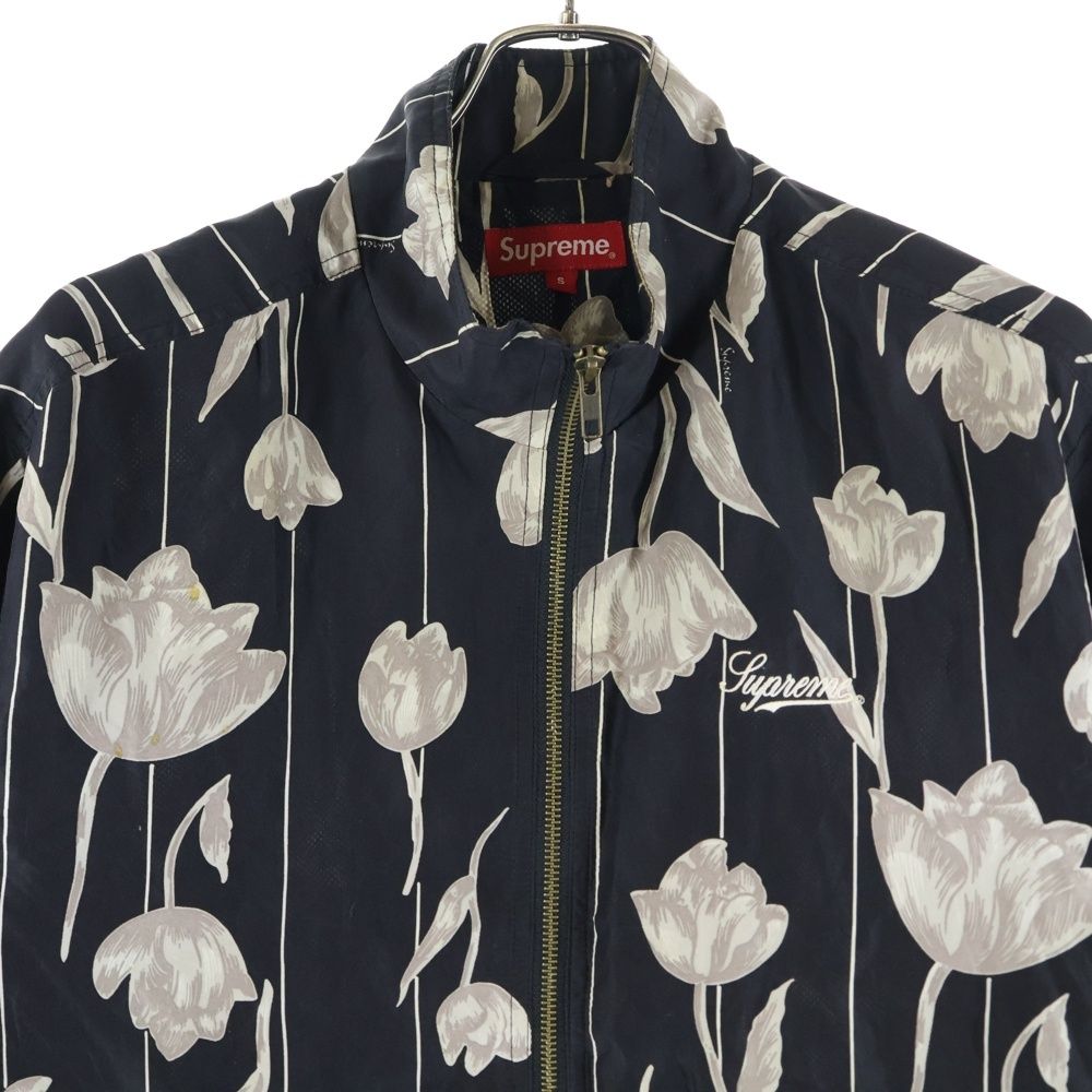 ジャケット・アウター supreme 19SS Floral Silk Track Jacket Supreme Floral Silk Track Jacket (SS19) - $228
