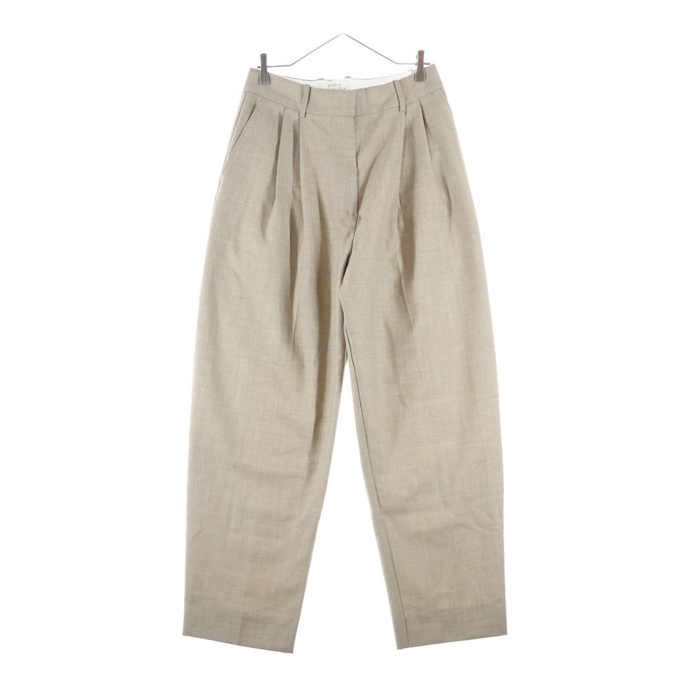 STUDIO NICHOLSON スタジオニコルソン スラックス ストレート パンツ ベージュ