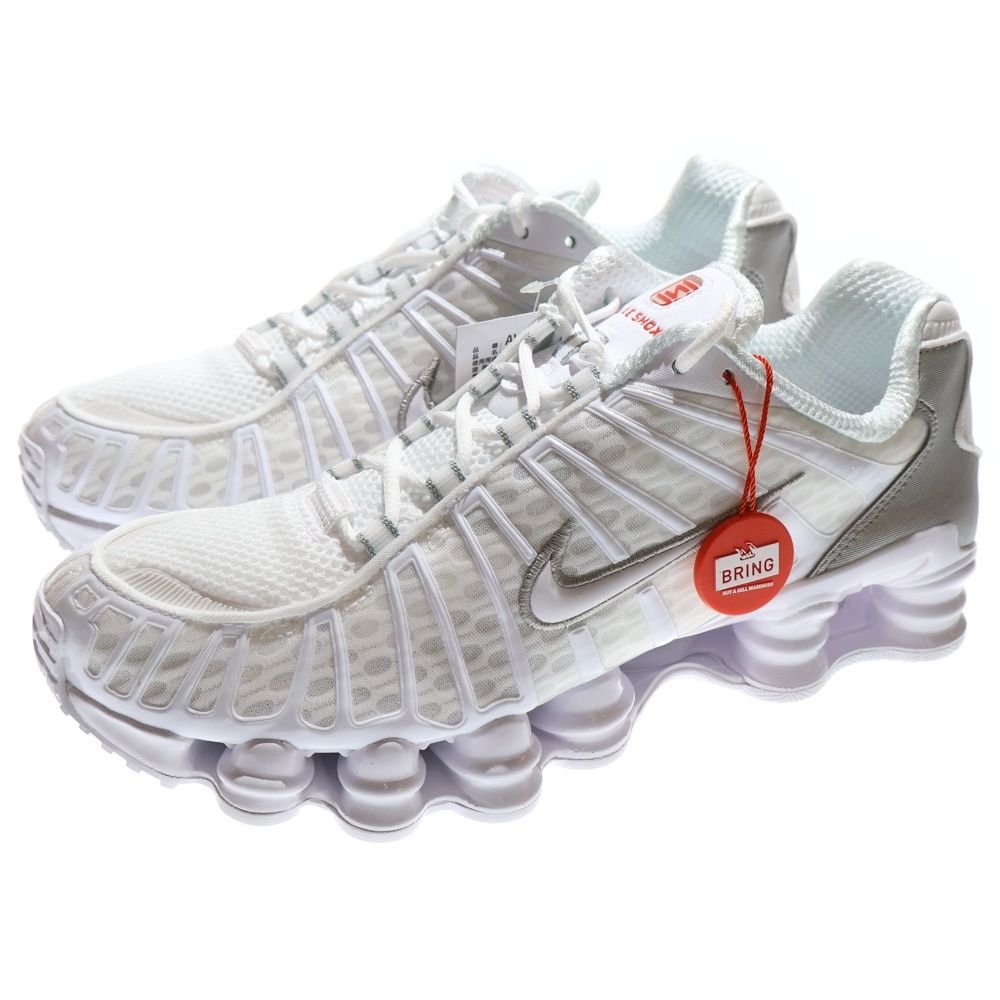 NIKE ナイキ SHOW TL ショックス ローカットスニーカー ホワイト US8.5 26.5cm AV3595-100