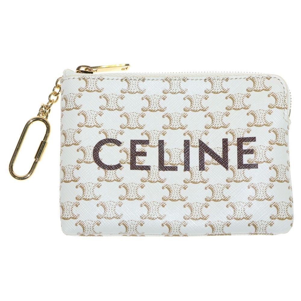 CELINE (セリーヌ) トリオンフ ロゴ コインケース キーリング カード
