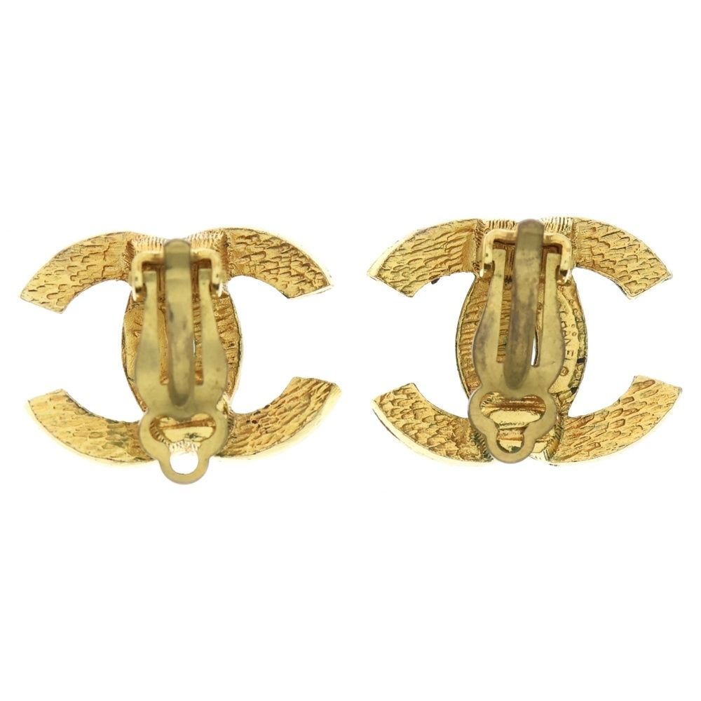 CHANEL シャネル ココマーク イヤリング 29 GP ゴールド レディース